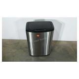 Battery operated kitchen trash can. Stainless
