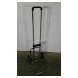 Folding luggage cart.