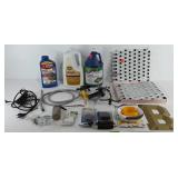 Miscellaneous group, backsplash tile, carpet