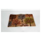 Outdoor mat, measuring approximately 27x15 inches