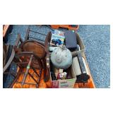 Skid lot, old radios, photo print dryer, RC Jeep,