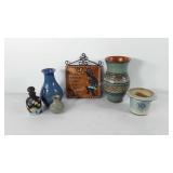 Home decor, includes vases, bud vases, wall