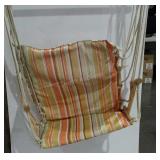 Two hammock swing seats, two different styles