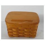 Longaberger recipe basket with protector
