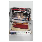 2 inflatable air beds. One is queen and one is a