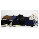 Ladies clothing lot: shirts, jeans, exercise