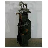 Golf clubs and bag, need cleaned, includes