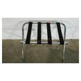Luggage stand, nylon straps