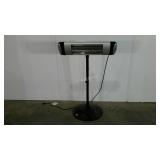 Space heater, floor stand style, works