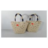Two hand bags with Star design