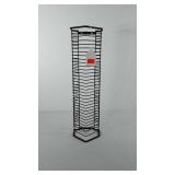 Wall mount CD rack, 21"