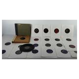 Vinyl Records, approximately 24 in sleeves, album