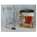 Tritan beverage dispenser, with removable ice