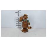 German wooden smoker doll, 7.5" tall