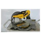 DeWalt 12" double bevel mitre saw, could not
