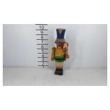 Wooden smoker doll, 9" tall