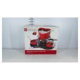 Mayfair and Jackson melting hearts fondue set