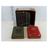 Group of older hardcover books, includes Oscar