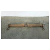 Wooden single tree/yolk 36"