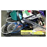 Skid lot: seasonal items, Christmas tree stand,