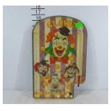 Clown pinball game, Wolverine Toy Company