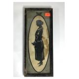 Baron Scotford snip sketch silhouette, Boardwalk,