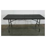 Poly folding table. 6