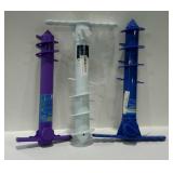 Three Beach umbrella/ fishing pole , screw in