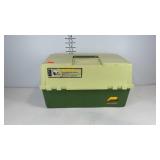 Plano tackle box and contents, model 8606