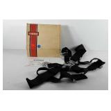 Five point racing harness with box