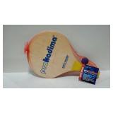 Box of eleven Prokadima paddle ball sets, new in