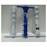 Three Beach umbrella/ fishing pole , screw in