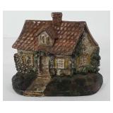 Cast iron cottage door stop, 5.5" x 7"