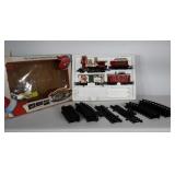 Christmas train set. Includes all train cars and
