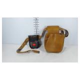 Leather tool belt with magnogrip