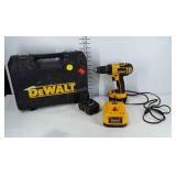 DeWalt drill with extra battery and charger,