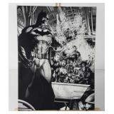 DC Comics Justice League wall hanging, battery