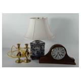 Home decor, includes Verichron Quartz mantle