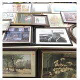 Huge lot of wall art, see all pictures, includes,