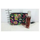 Vera Bradley clutch and Kenneth Turner room spray,