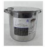 Kitchenwares, stainless steel 12qt stock pot