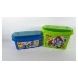 Toys, Lego storage boxes and legos