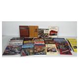 Model train books, magazines, price guides and