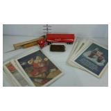 Coca Cola advertising, includes ice pick, toy