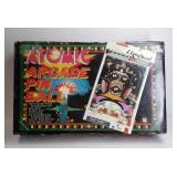 Atomic arcade pinball with box