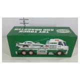 Hess truck and dragster, in box, 2016