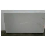 Zeopedic foam mattress, twin size, removable cover