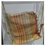 Two hammock swing seats, two different styles