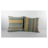 Pottery barn throw pillows