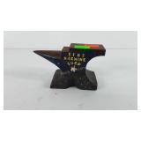 Cast iron EFHS machine shop anvil, 3.5" x 6"